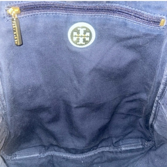 Tory Burch Navy and Light Blue Backpack #40 main image 4
